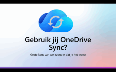 Gebruik jij OneDrive Sync? Grote kans van wel (zonder dat je het weet)