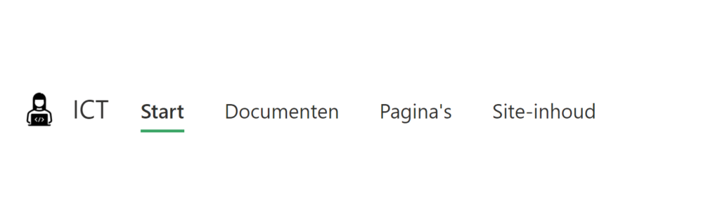 Site Header Minimaal