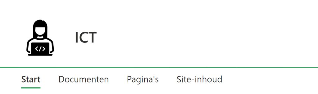 Site Header Uitgebreid